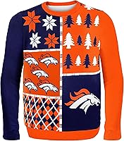Vista 23 de FOCO NFL Unisex-Adult NFL Busy Block Ugly Sweater