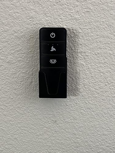 Miniatura 7 de Soporte de pared para decoración del hogar, ventilador de techo, control remoto impreso en 3D