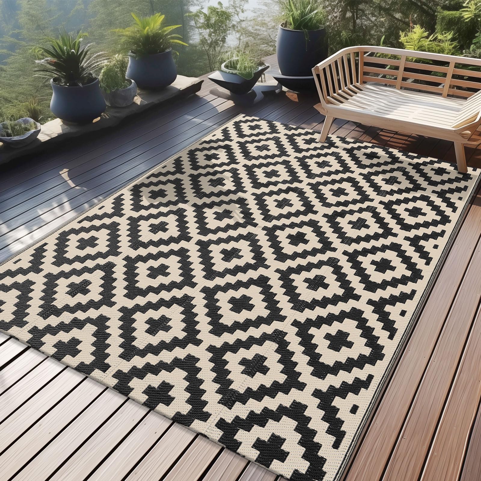 Homaxy Outdoor Teppich, ShiZhiLingXing