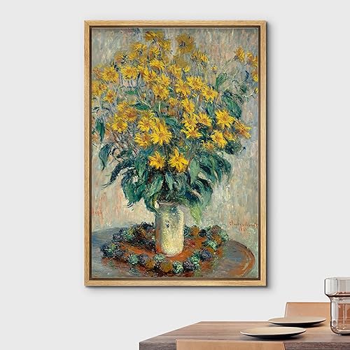 Miniatura 9 de wall26 Lienzo enmarcado para pared, rústico, campo, pueblo, naturaleza, ilustraciones de área silvestre, bellas artes, decoración de granjapaís,