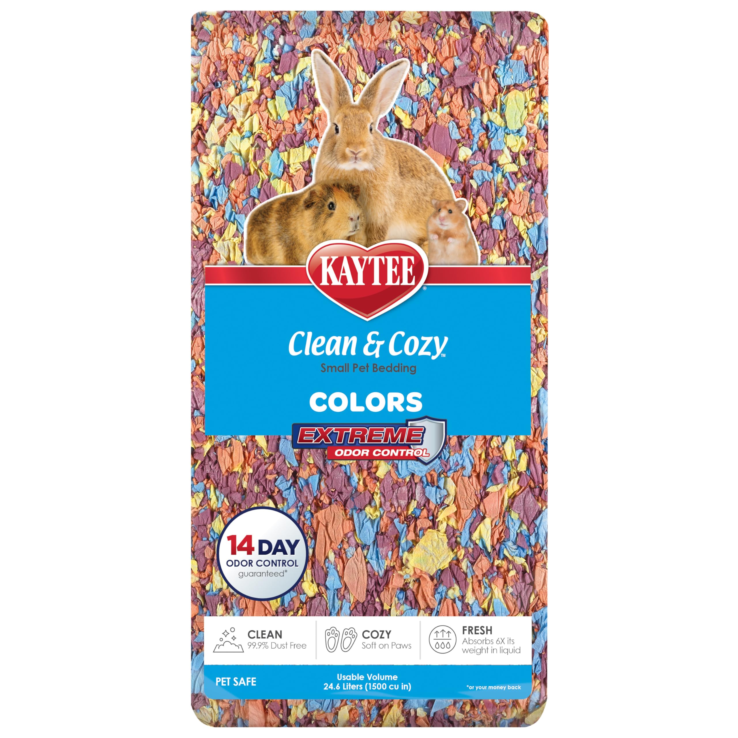 Kaytee Clean & Cozy Colors 24.6L