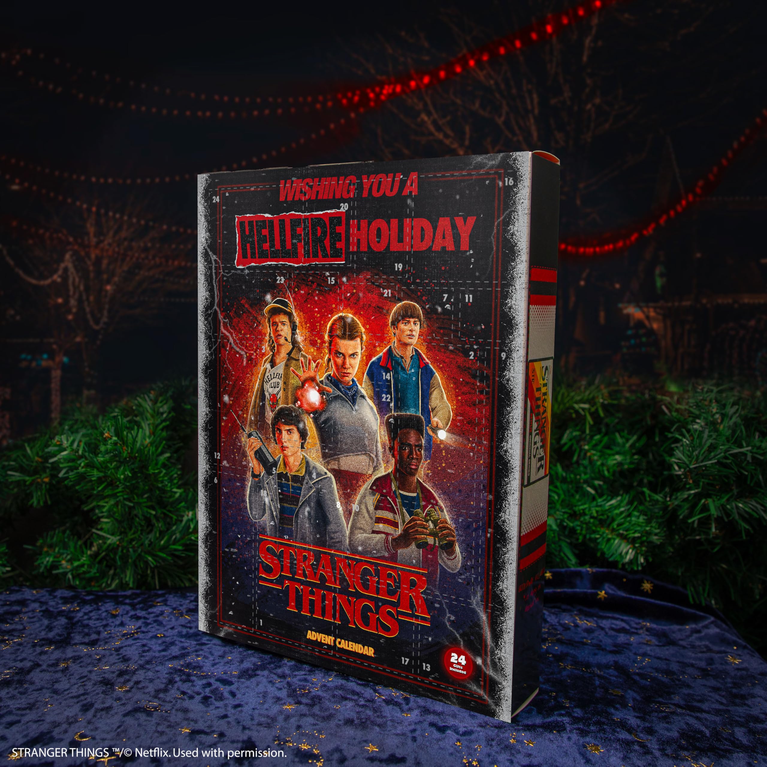 CINEREPLICAS - Calendario dell'Avvento Stranger Things 2025 - Licenza ufficiale