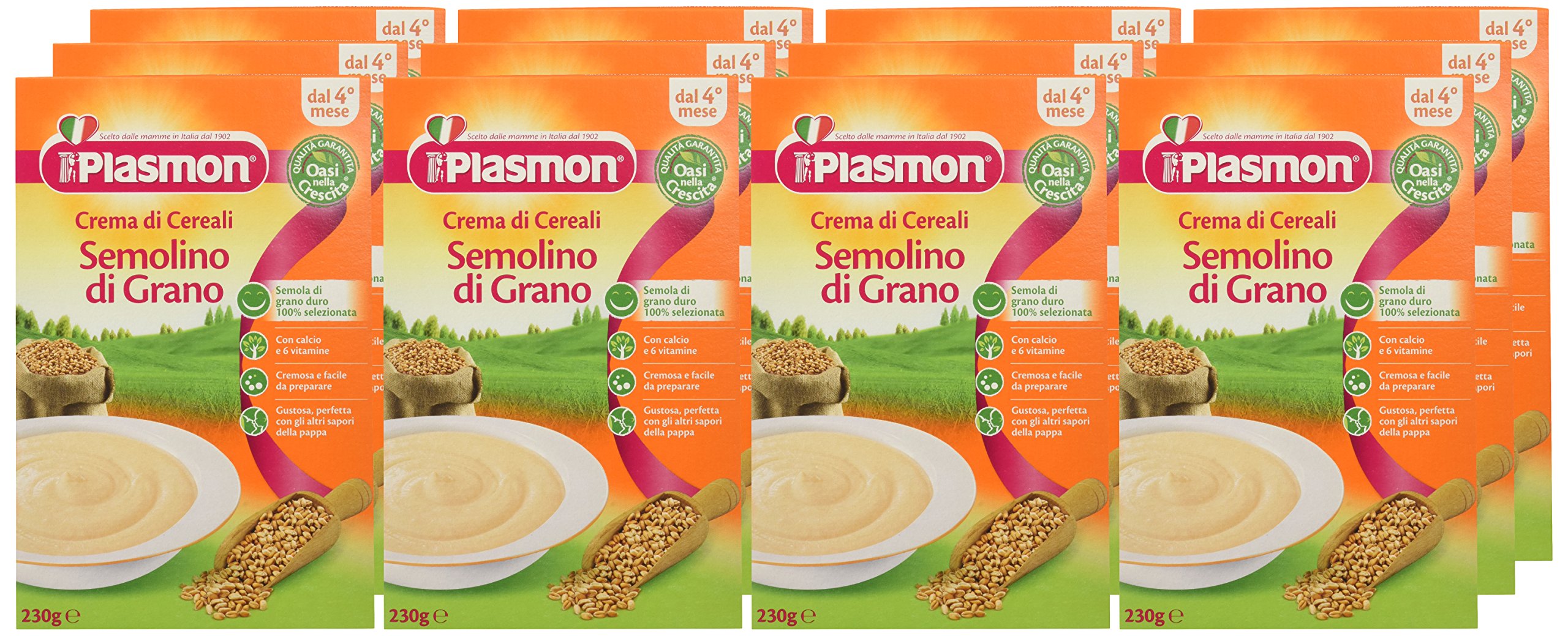 Plasmon Semolino Di Grano Gr.230 - [confezione da 12]