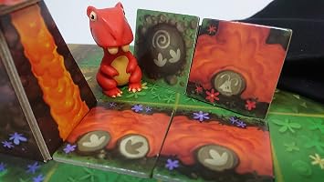 Loki: SOS Dino Game,Tile Placement Tabletop -Board Game, Strategy, Cooperative, Easy to Play, Family Game, 1 to 4 Players, Ages 7 and Up