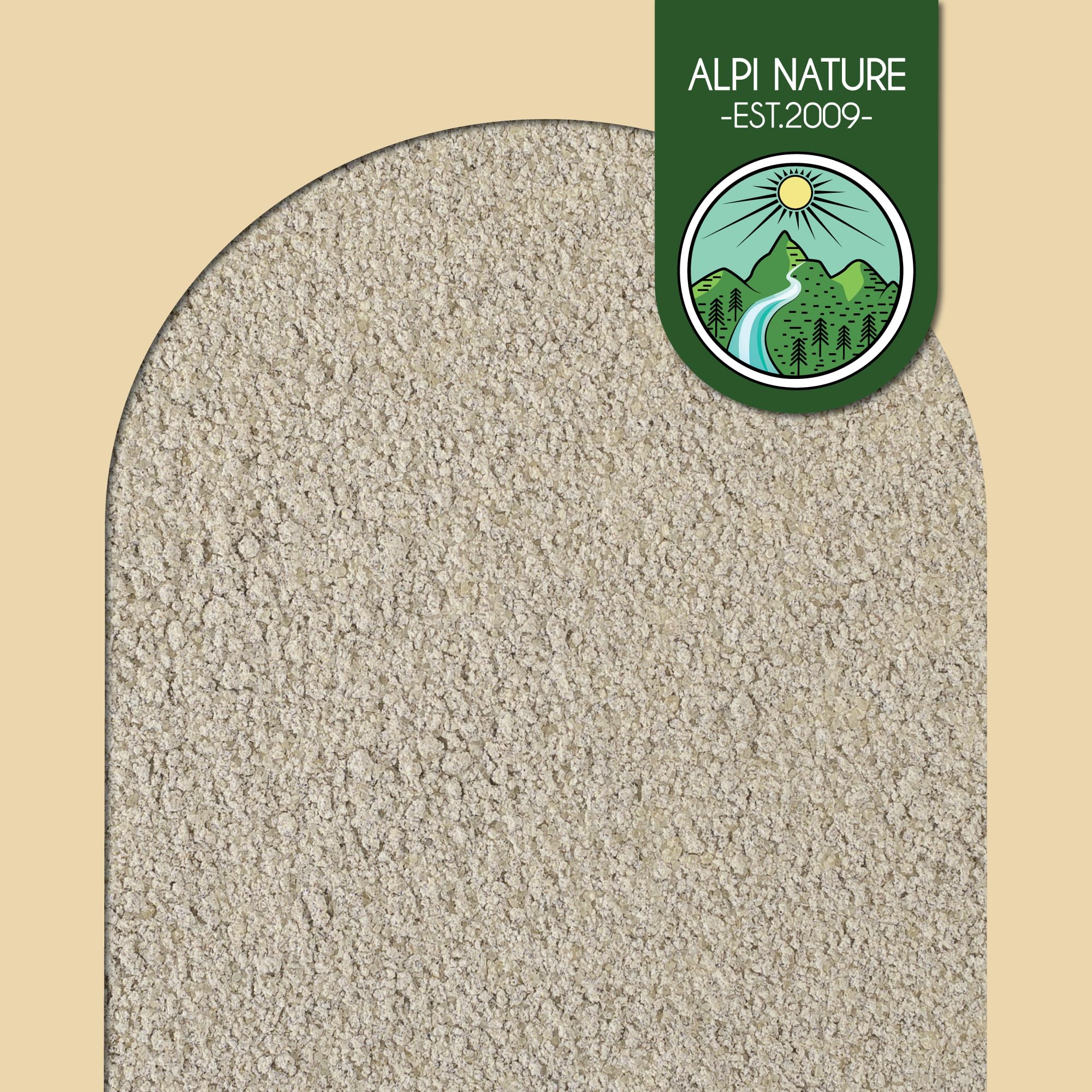 Alpi Nature Ekologiczny Cukier Waniliowy Bourbon 200g, Premium Mieszanka Cukru Pudru i Wanilią z Madagaskaru | Cukier pudrowy premium i cukier trzcinowy z mielonymi ziarnami wanilii Madagaskar, idealny do wypieków, deserów i dodatków
