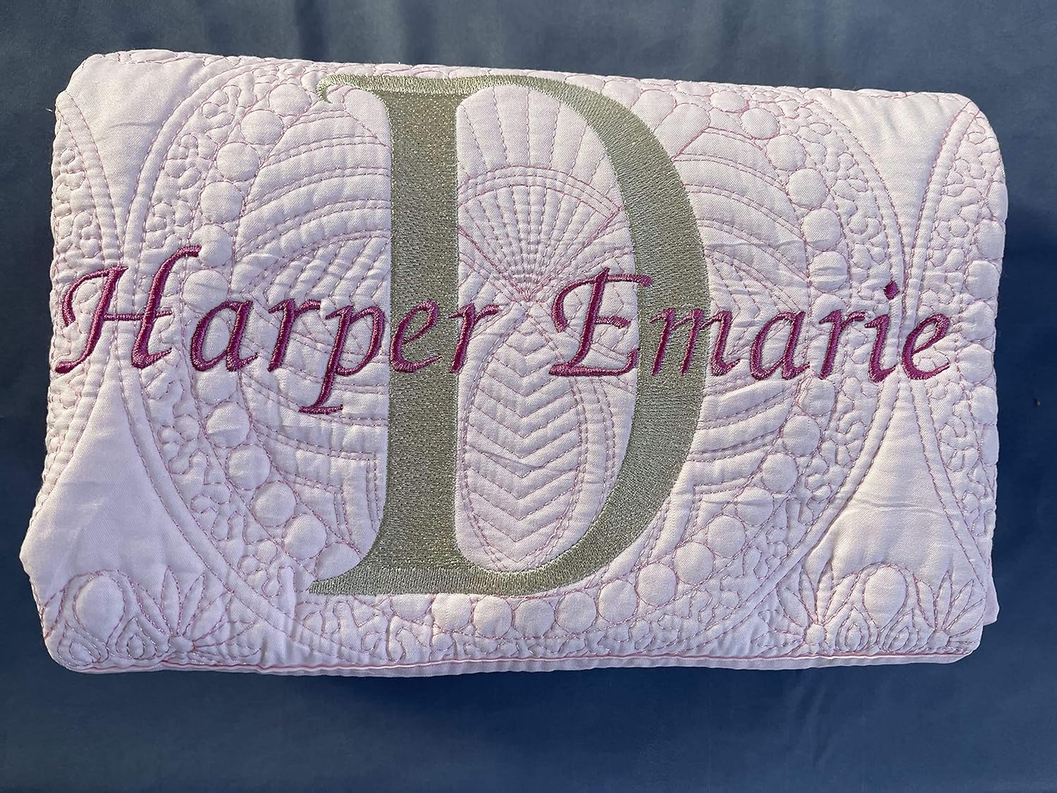 Personalized Baby Quilt Baby Blankets Monogrammed Blankets for Kids Baby Blankets for Boys Girls Embroidered Baby Gifts Sofia