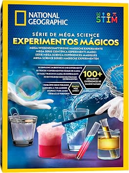 Blue Marble National Geographic Coffret de Magie Scientifique et Expériences STEM