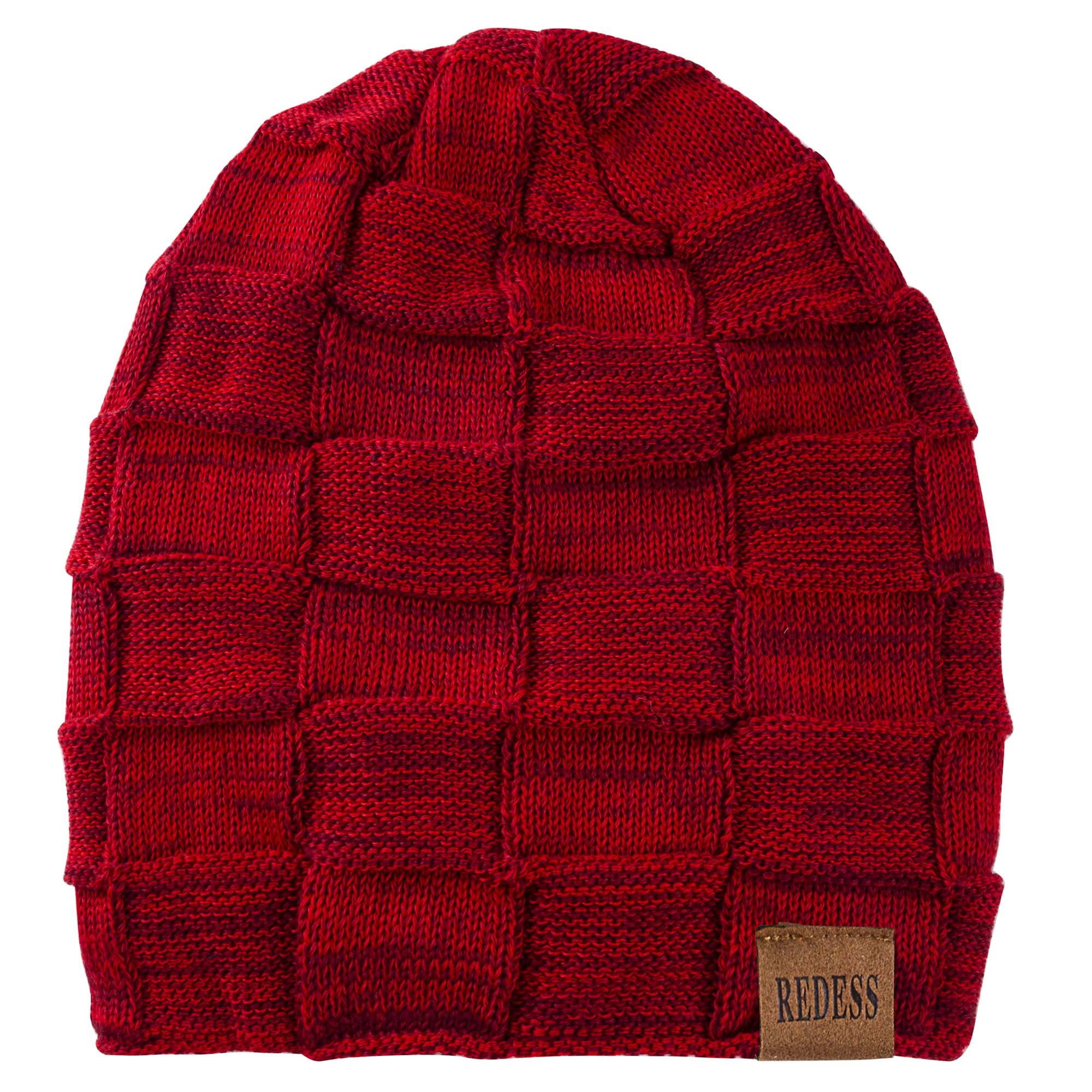 REDESS Cappello a Berretto per Uomini e Donne Cappelli Caldi Invernali in Maglia Slouchy Cappello a Cranio Spesso