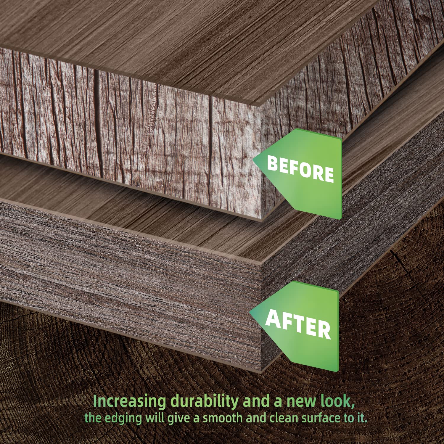 Walnut Edge Banding, 3/4 Inch X 100ft Roll Of Veneer