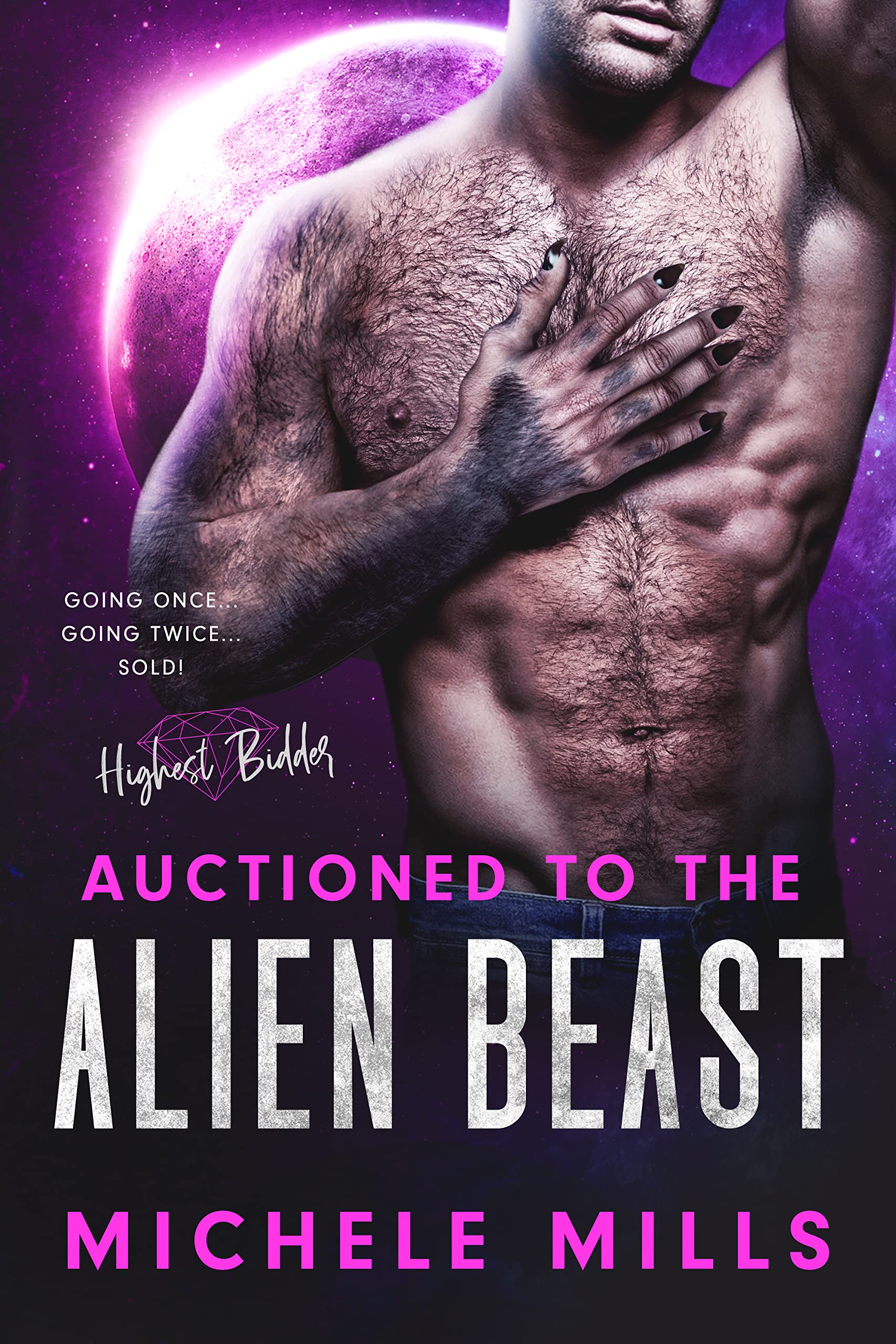 Cover of Auctioned to the Alien Beast