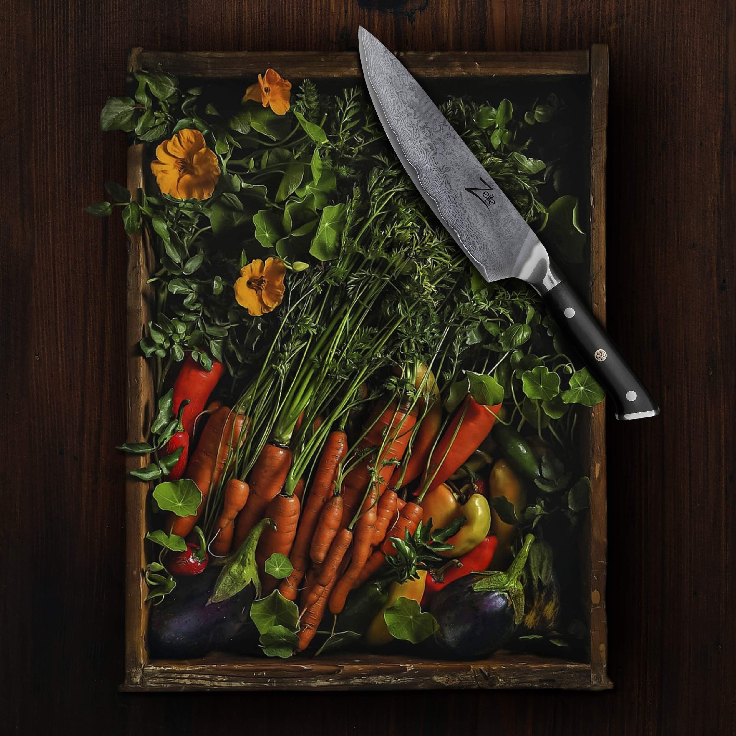 Buy Zelite Infinity Chef Knife 8 Inch, Japanese Chef Knife, Damascus