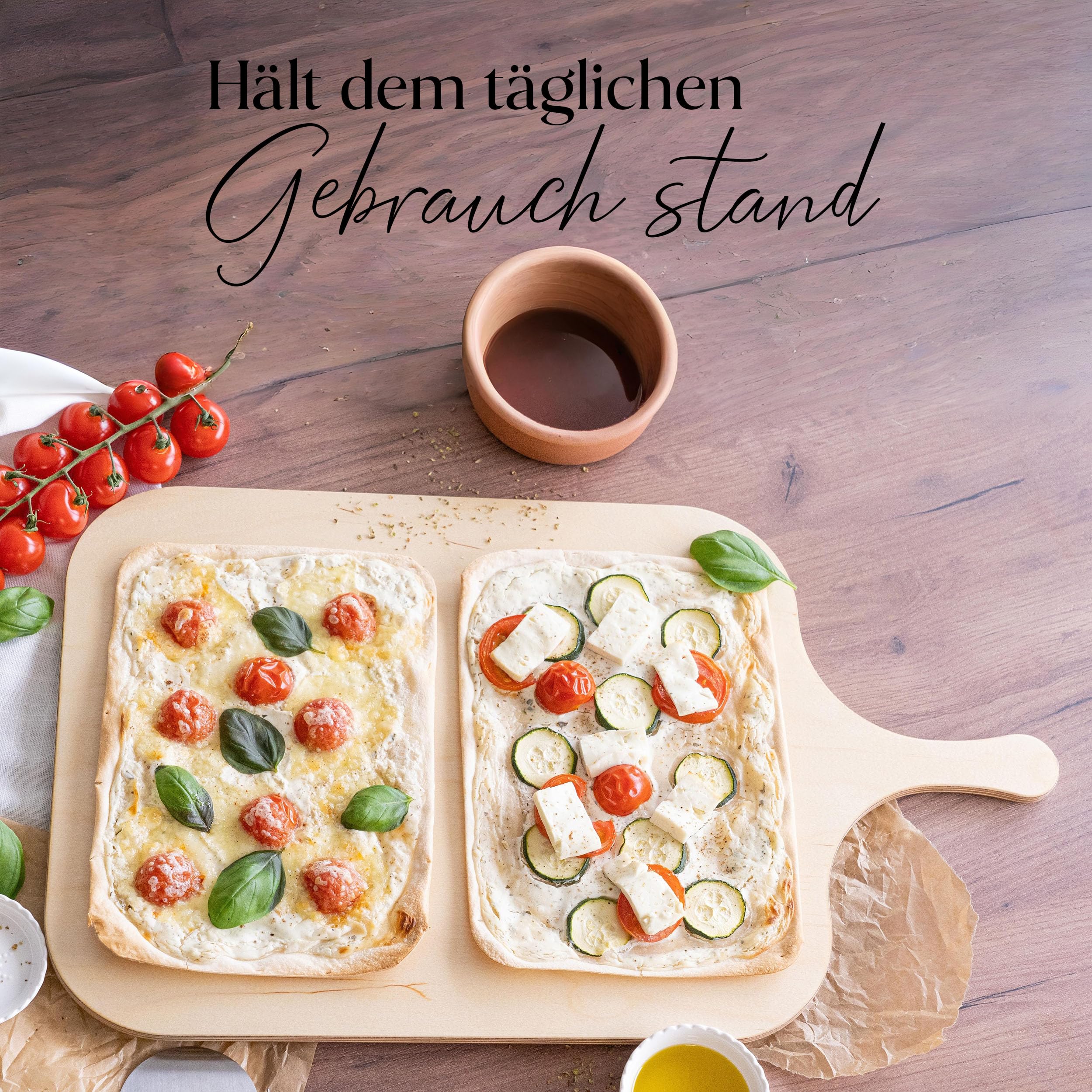 Die Schreiner - Christoph Siegel Plateau à tarte flambée en kit de 20- pratique & robuste - Grandeur L