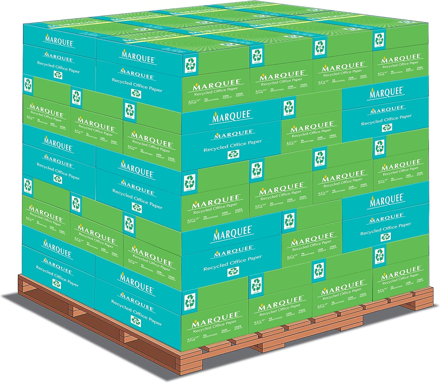 Marquee Pallet Paper Recycled 30 PCW Letter 20