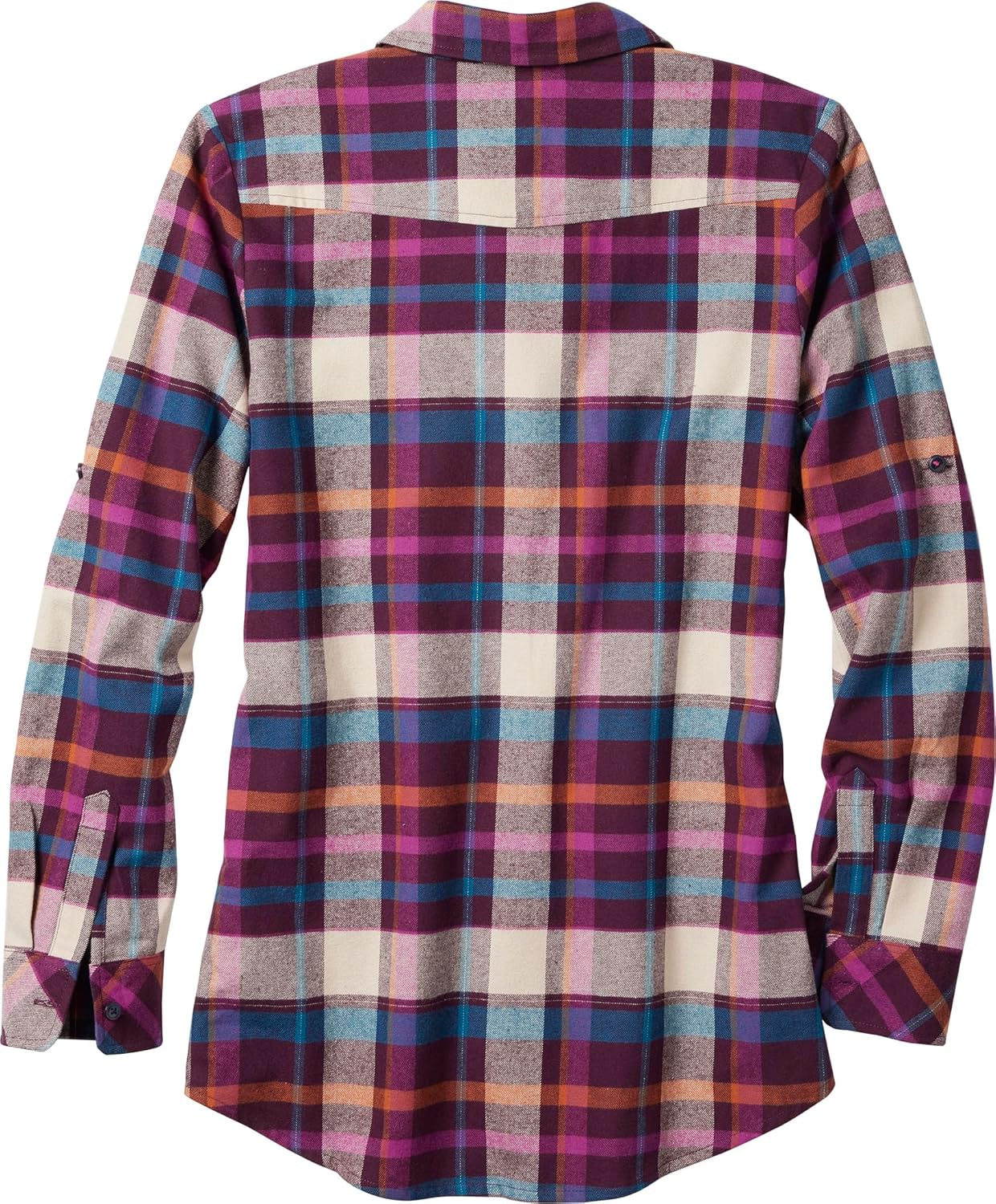 Legendary Whitetails Womens Stockyards Plaid Flannel Shirt - Image 3