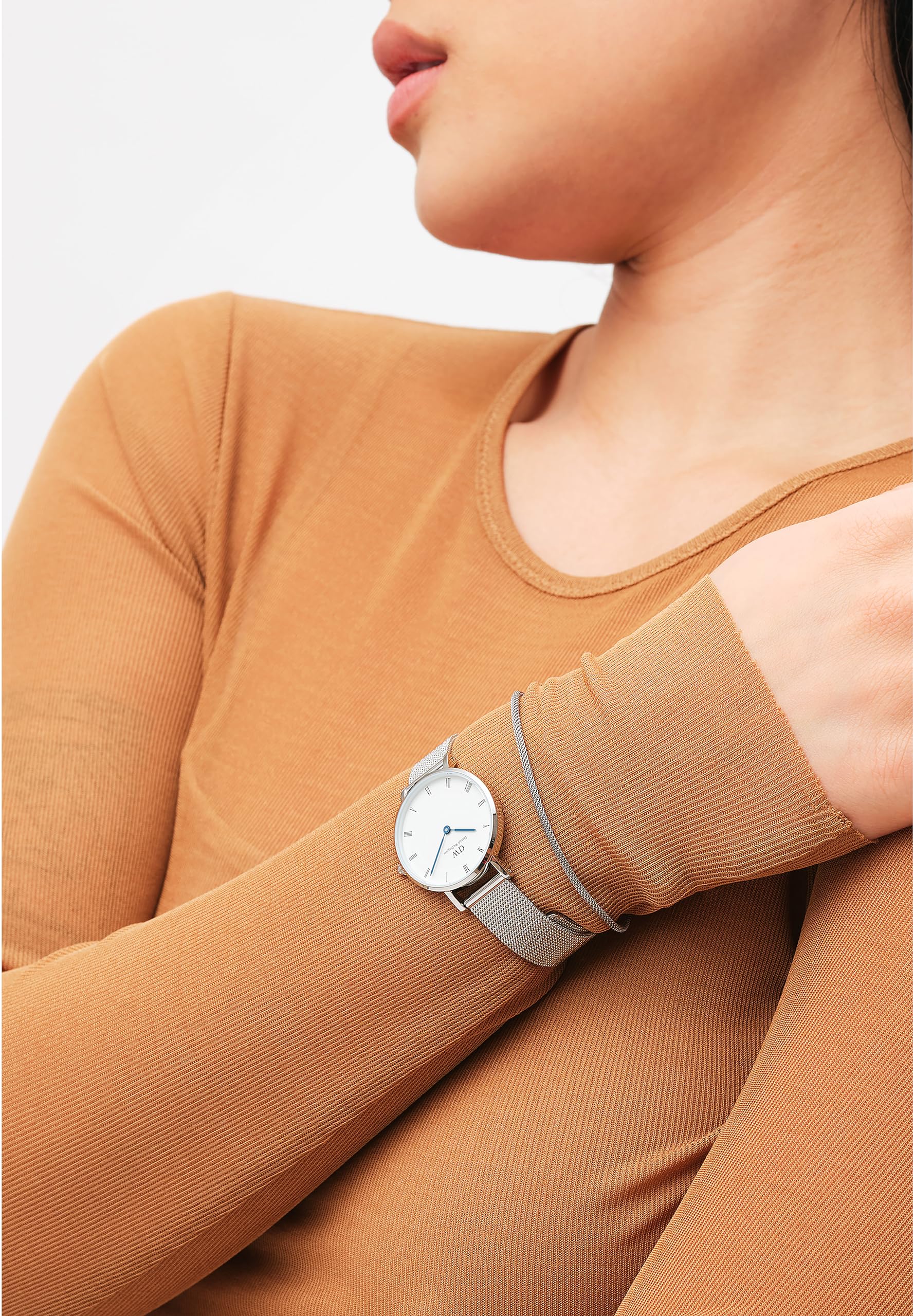 Daniel Wellington Orologio Petite Roman Numerals da Donna, 28mm Orologio Donna