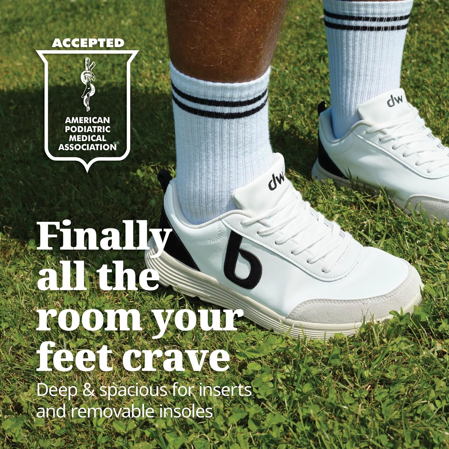 diawin Wide Shoes for Men & Women – Extra Depth Walking Shoes with Wide Toe Box for Swollen Feet, Hallux, Arthritis, and Diabetic Needs – Durable Genuine Leather for Comfort - Image 7