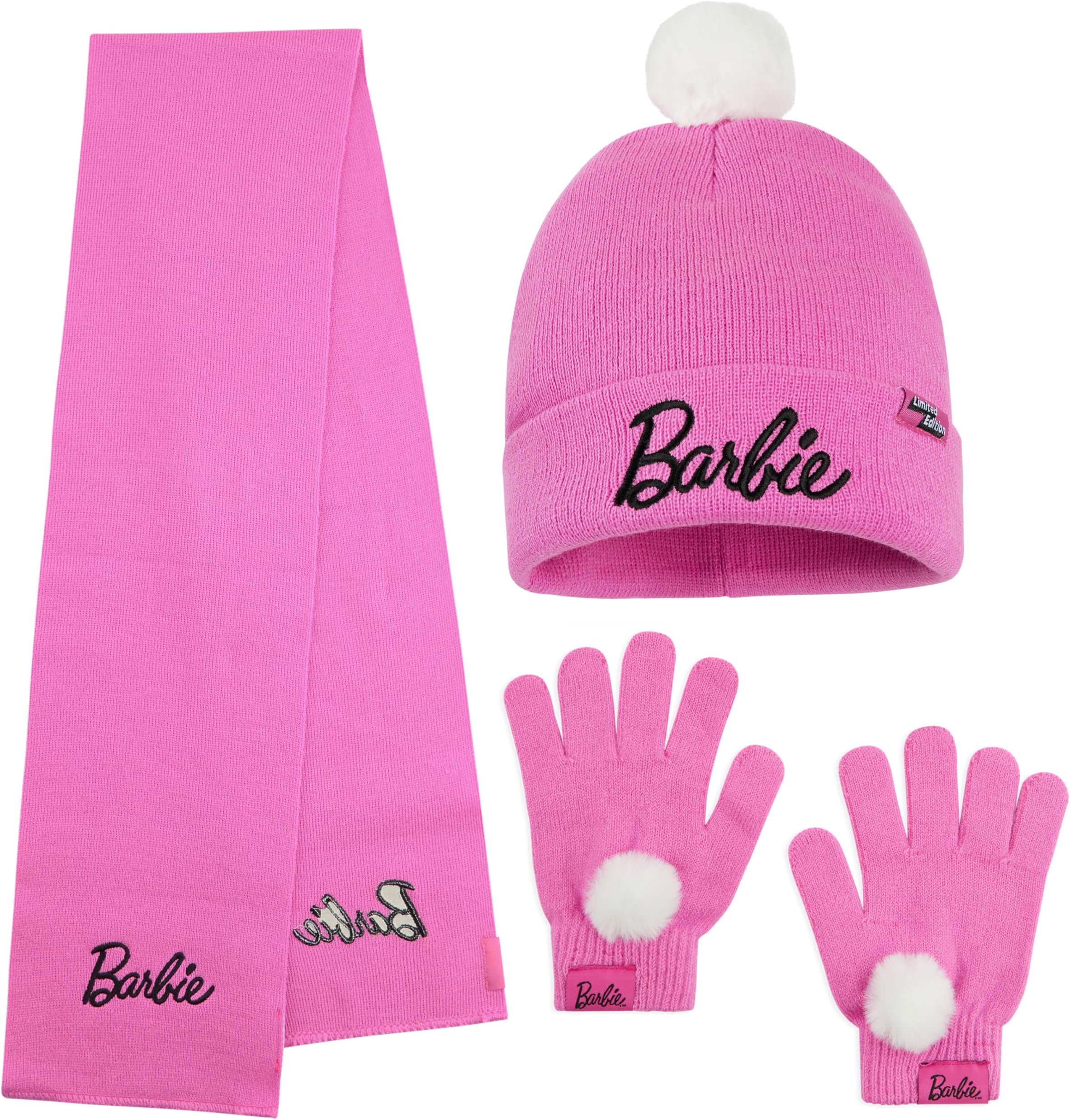 Girls Winter Accessories Set for School or Travel - Cute Girls Gifts