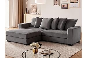 101.6' Deep Seat Upholstered Couch: Cloud-Like Comfort for Your Living Room