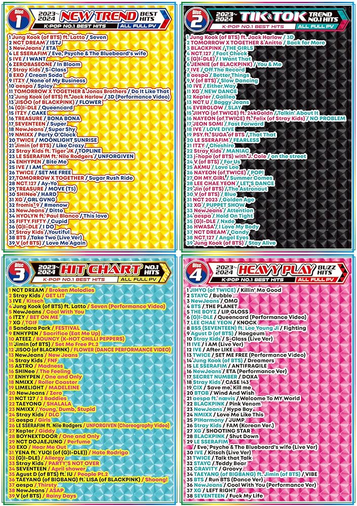 Amazon.co.jp | 【期間限定特別値下げ中!!】2023〜2024 K-POP