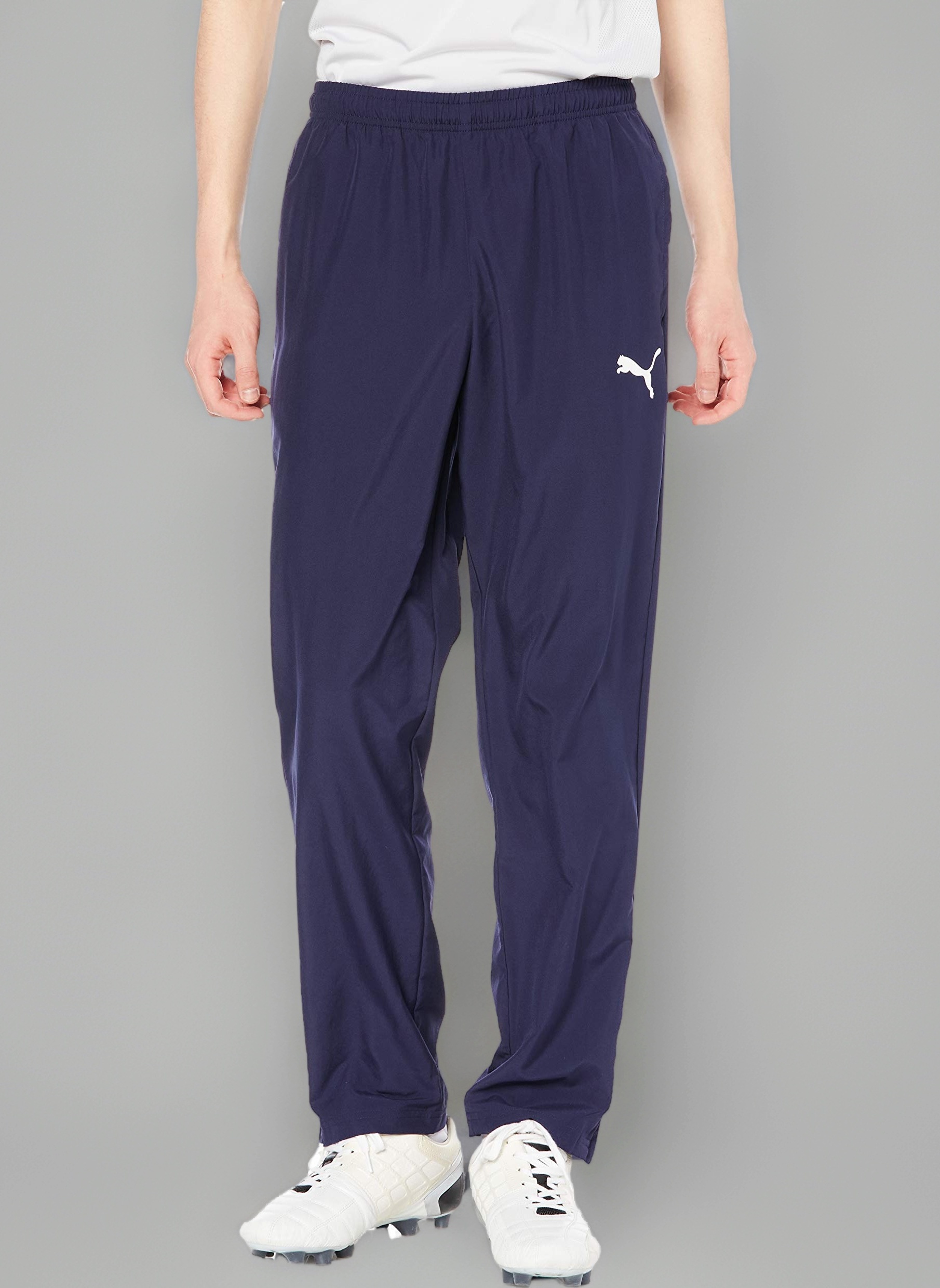 Amazon | PUMA(プーマ) 吸水速乾 ジャージパンツ TEAMRISE ウーブン