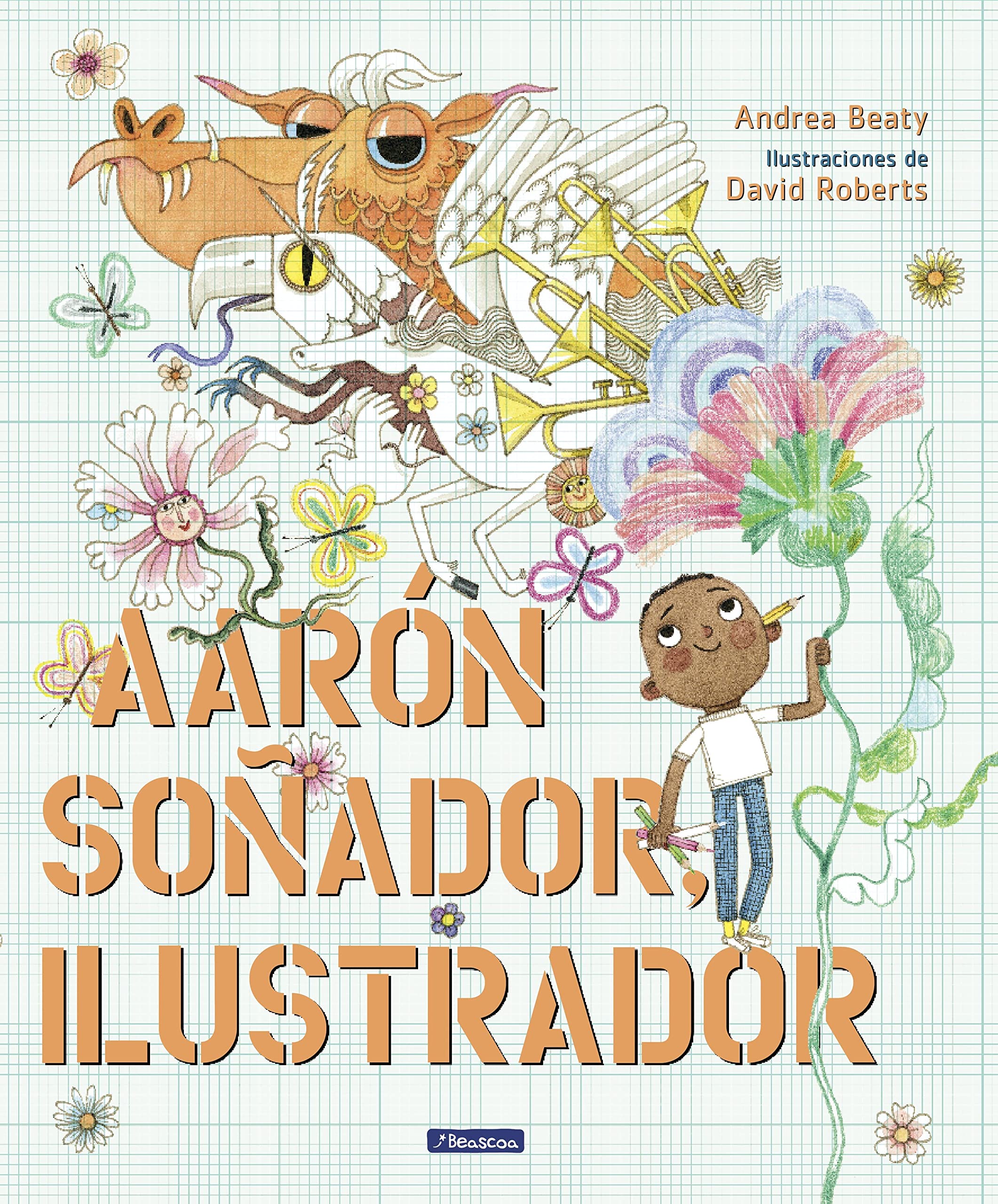 Aarón Soñador, ilustrador: Libro con tipografía adecuada para niños con dislexia