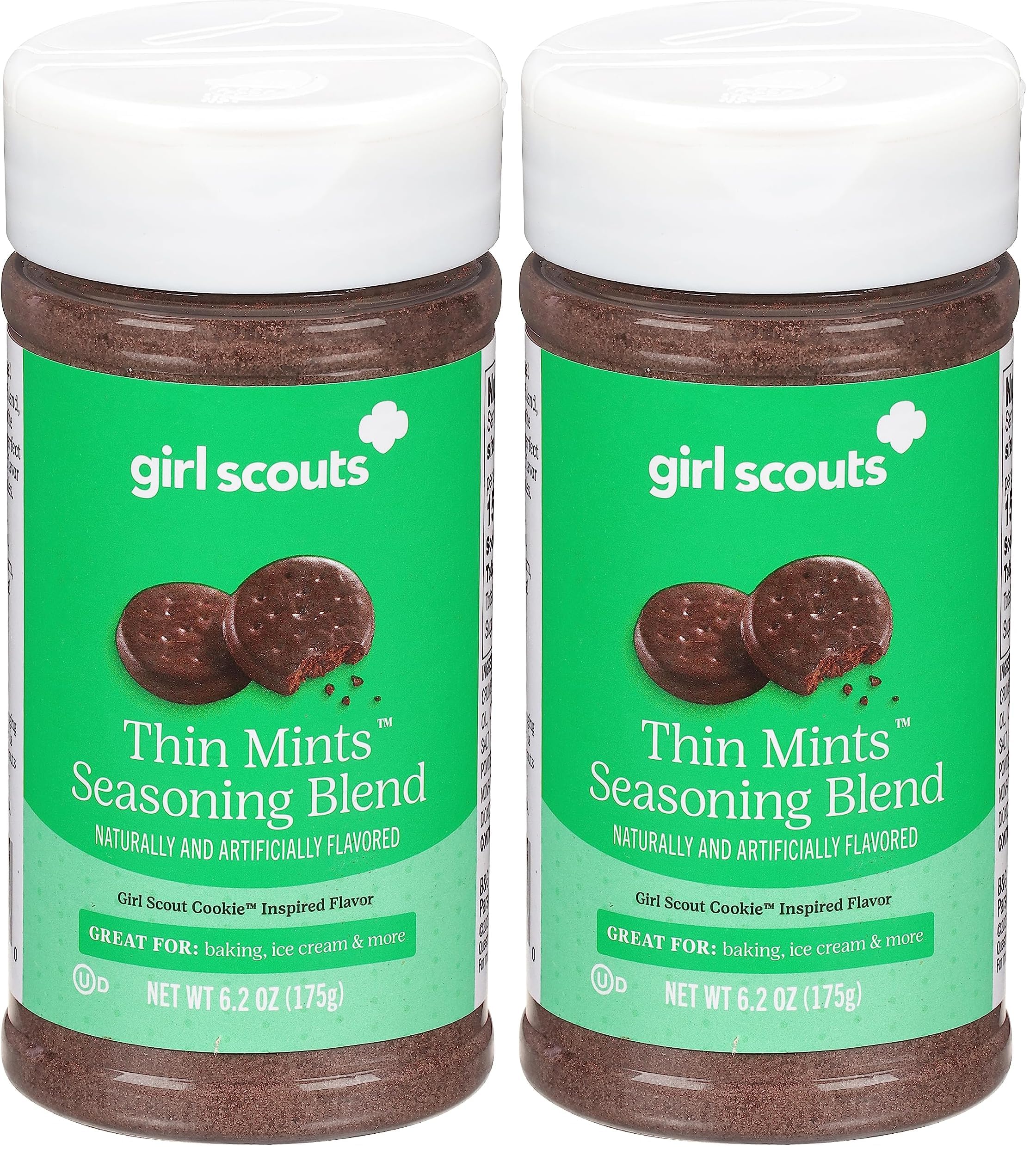 Girl Scouts Seasonings Thin Mint Seasoning, 6.2 Ounce (Pack of 2)