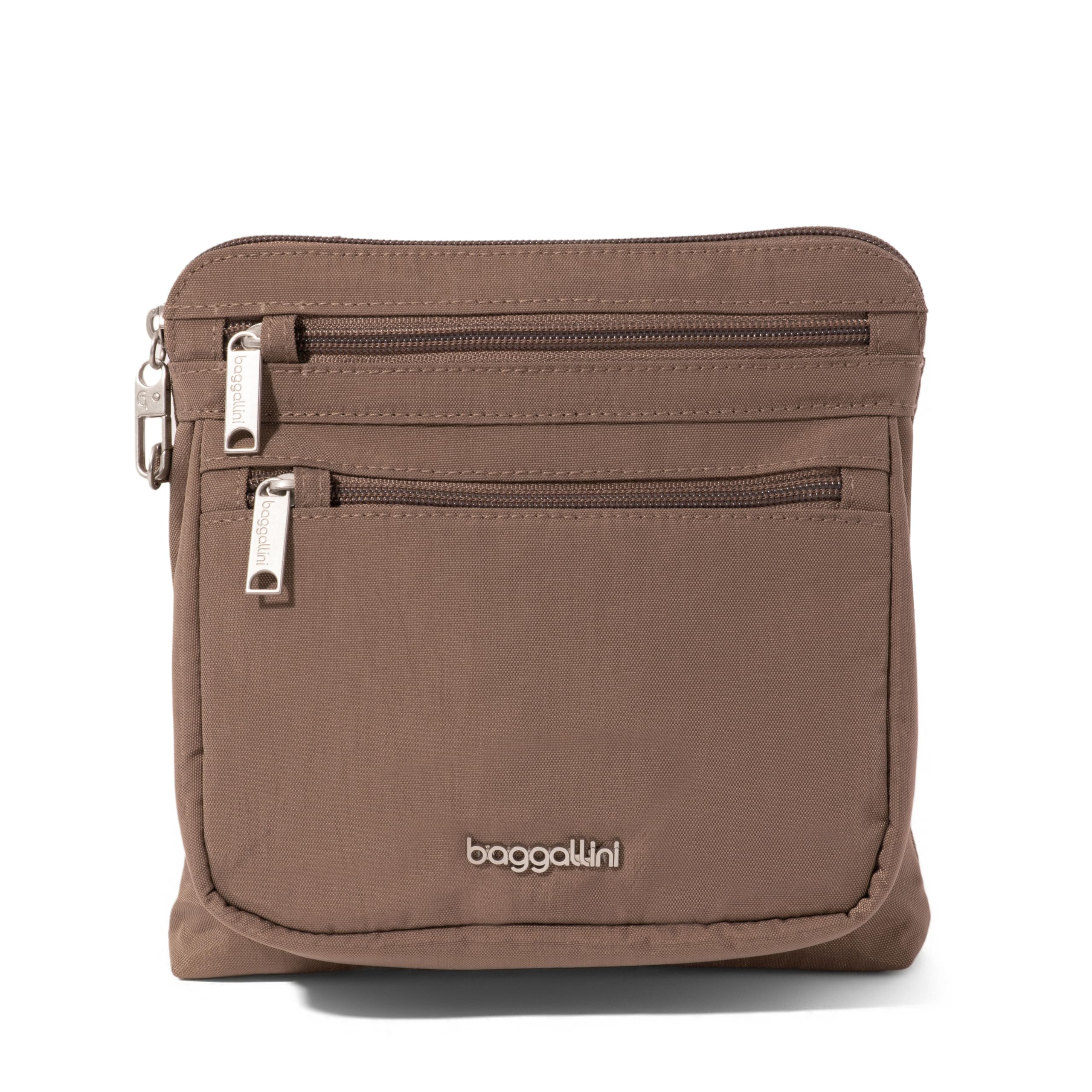 Baggallini Theft Large Crossbody, Securtex-Body Anti-furto, Misura Grande Donna
