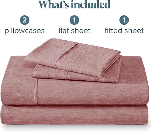 Miniatura 190 de Bare Home Juego de sábanas de tamaño individual XL, tamaño de dormitorio universitario, sábanas de microfibra ultrasuave de 1800 hilos, bolsillos 22