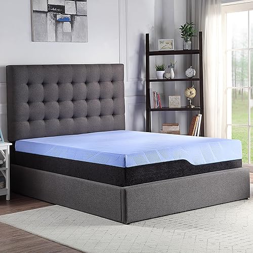 Miniatura 3 de 11 Inch King Size Mattress, Cooling Hybrid Mattresses, Breathable Bed in A Box, Built in Pocketed Coils and Gel Memory Foam Layer, Avaliable in