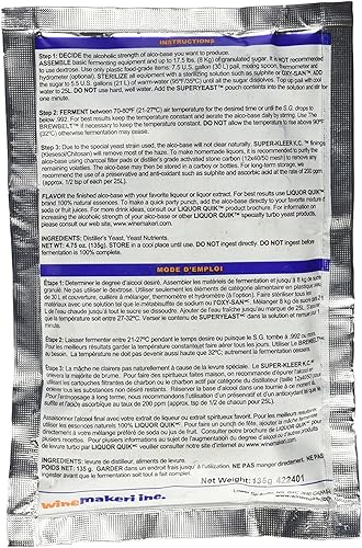 Miniatura 2 de Licor Quik Super Levadura X-Press (hace 6,5 US gal./25L)