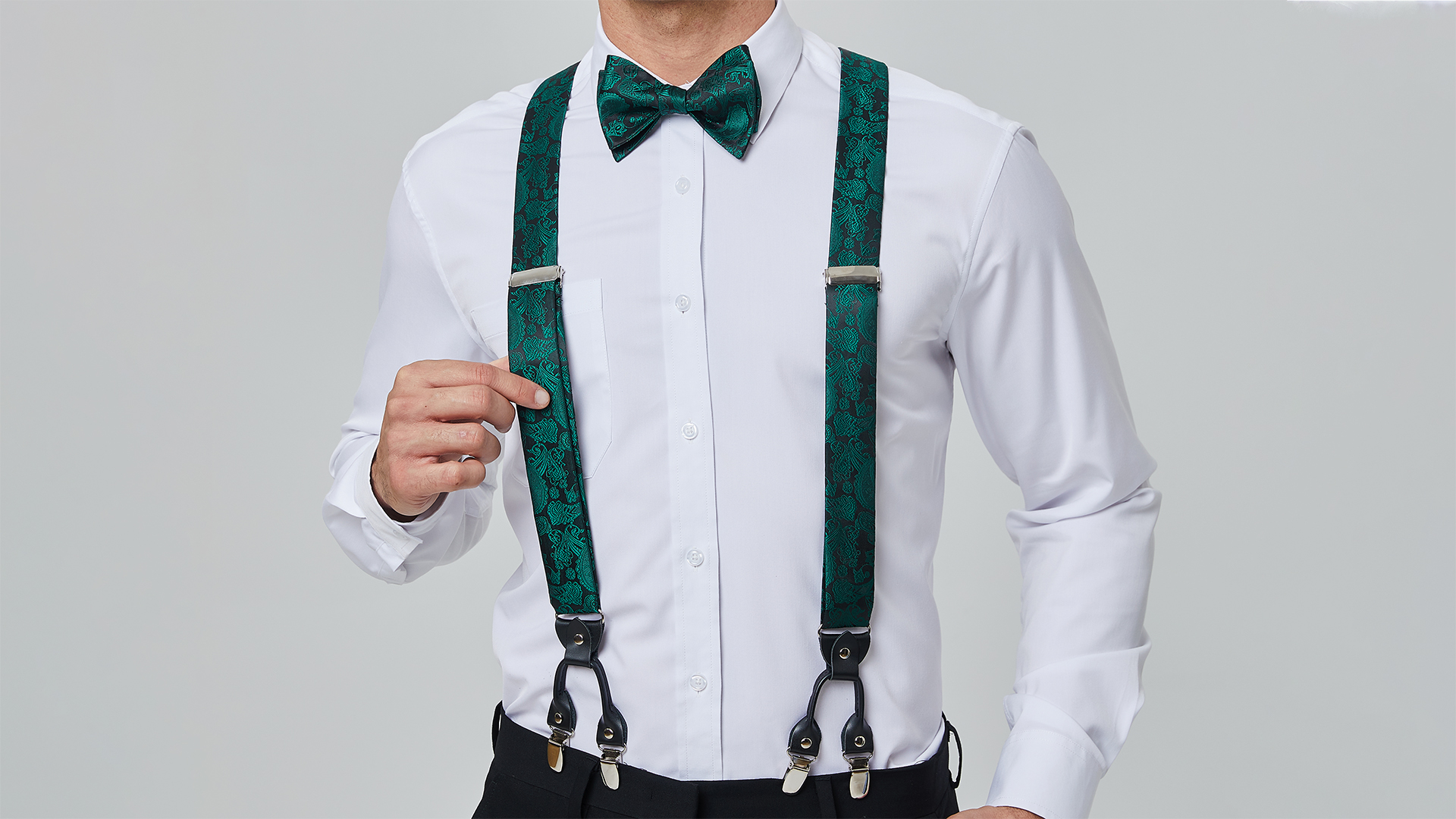 easter bow tie and suspenders