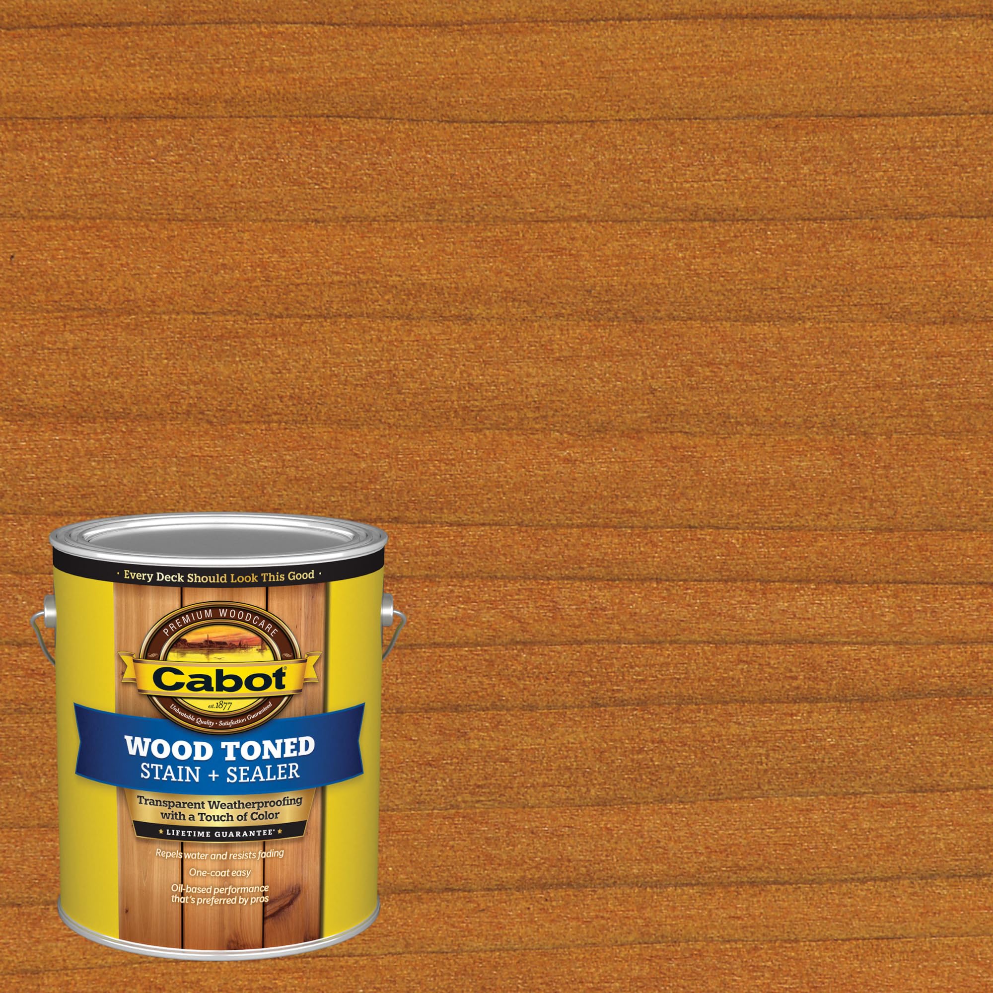 Cabot 140.0003005.007 Wood Toned Deck & Siding Stain, Pacific