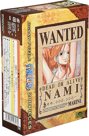 Amazon エンスカイ 8ピース ジグソーパズル ワンピース 手配書 ナミ 18 2x25 7cm おもちゃ おもちゃ