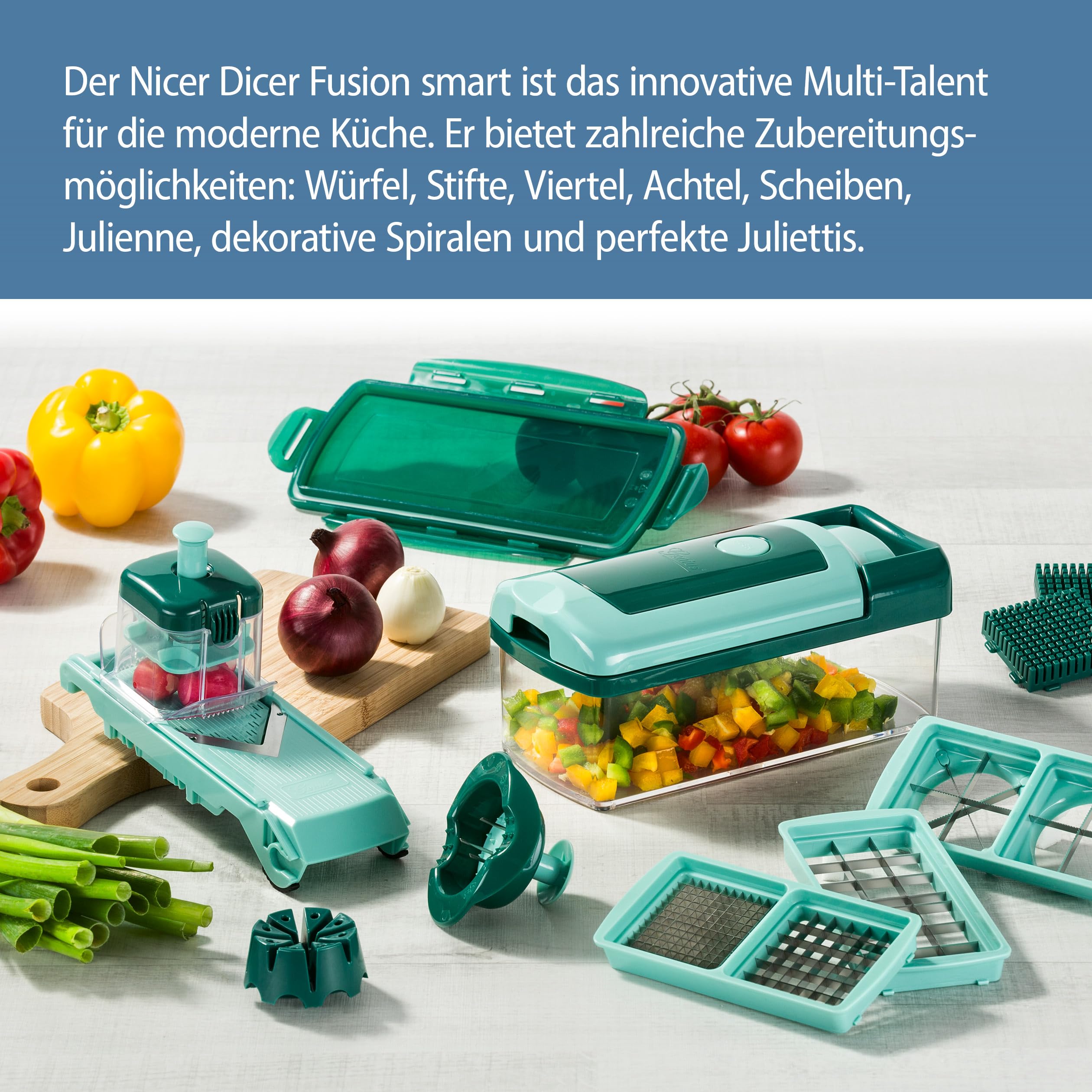 Amazon.com: Genius Vegetable and Fruit Slicer Made of Plastic