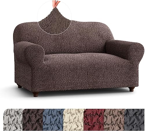 Miniatura 44 de PAULATO BY GA.I.CO. Funda desmontable para sofá - Funda elástica para sillón - Elegante funda para sofá con cojines - Funda desmontable de tela de