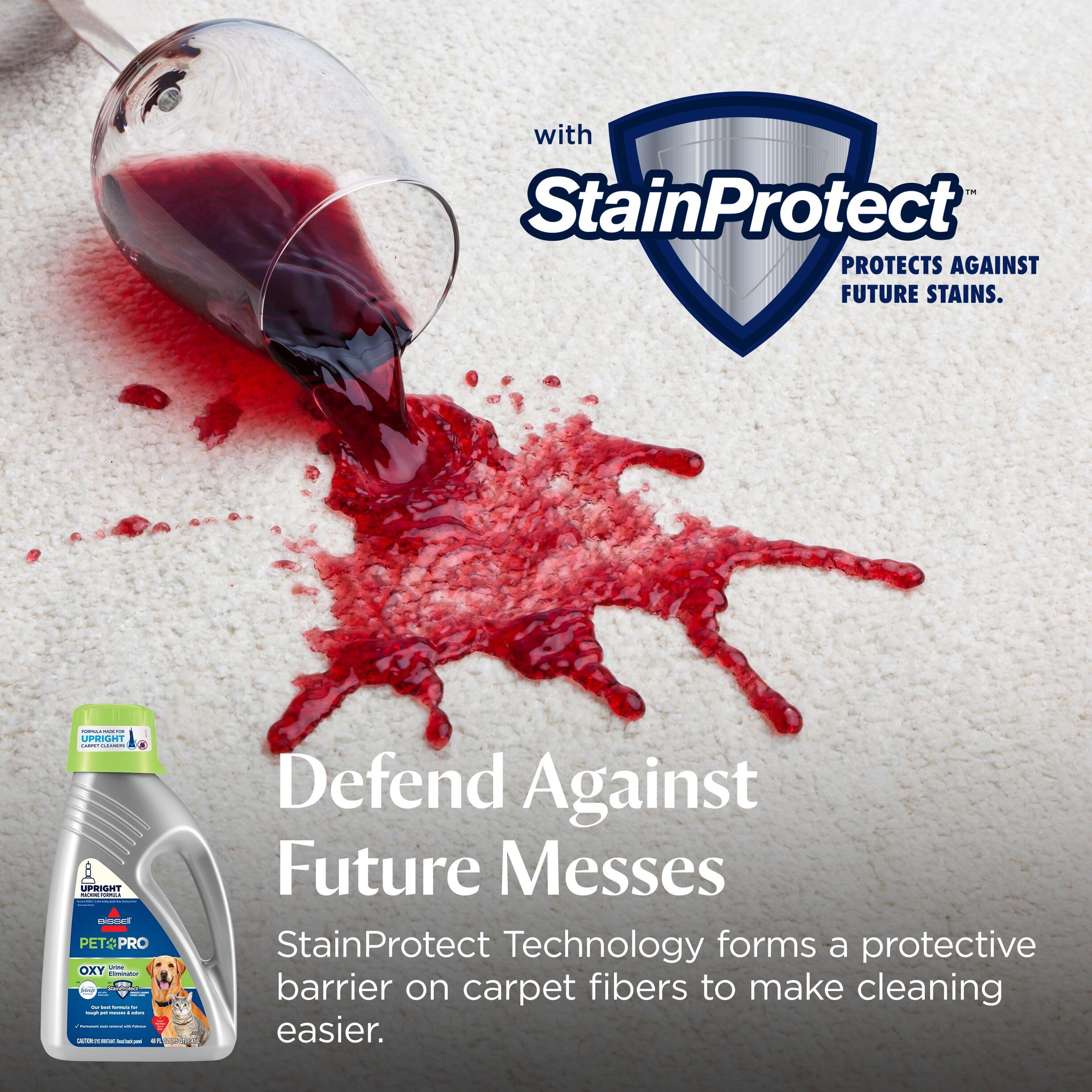 48oz Carpet Deep Clean Solution for Upright Carpet Cleaners U972
