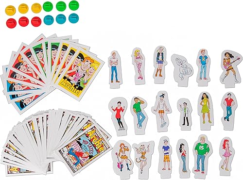 Miniatura 5 de The Archie Comics - Juego de mesa Running 'Round Riverdale - Juego de mesa familiar para 2 a 4 jugadores a partir de 7 años de edad