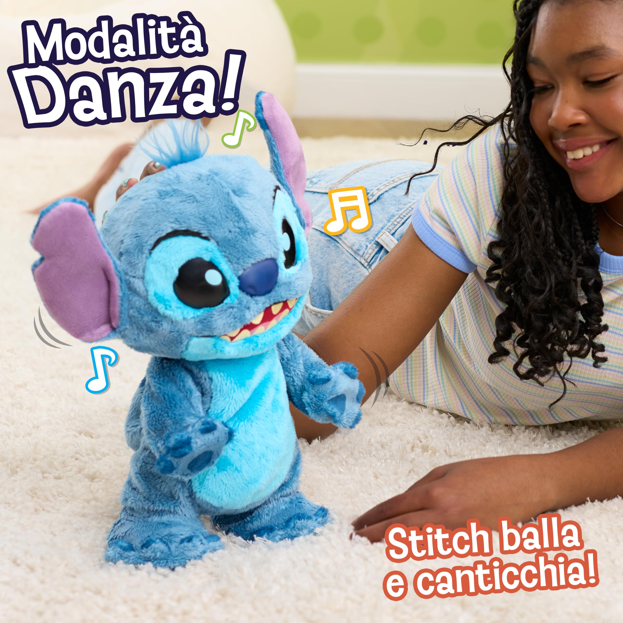 Disney Stitch Double Trouble Peluche Interattivo