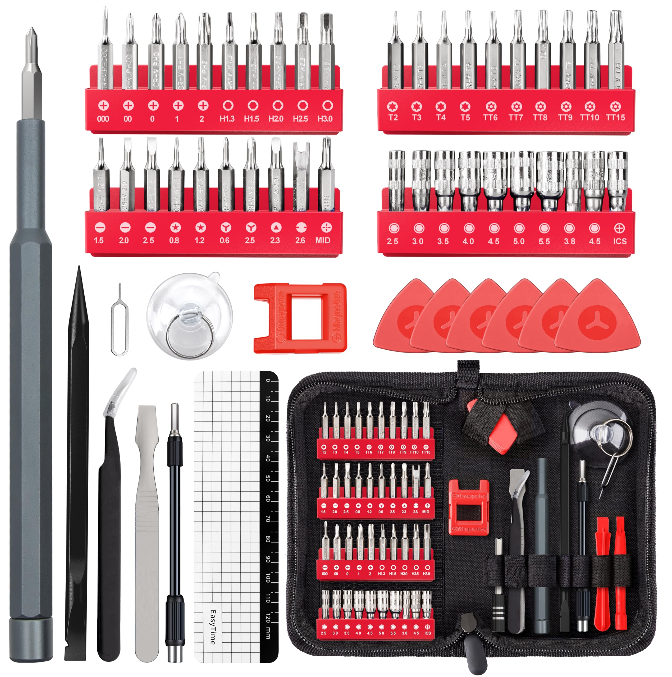 Electronics Small Screwdriver Set: 57 PCS Mini Precision Repair Tool Kit
