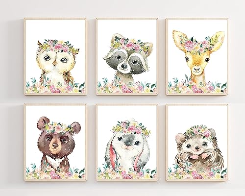 Miniatura 2 de 365DOROTEYA Cute Animal Posters - Toddlers Posters, Toddler Educational Posters, Shapes And Colors Posters, Preschool Posters For The Wall, Boho