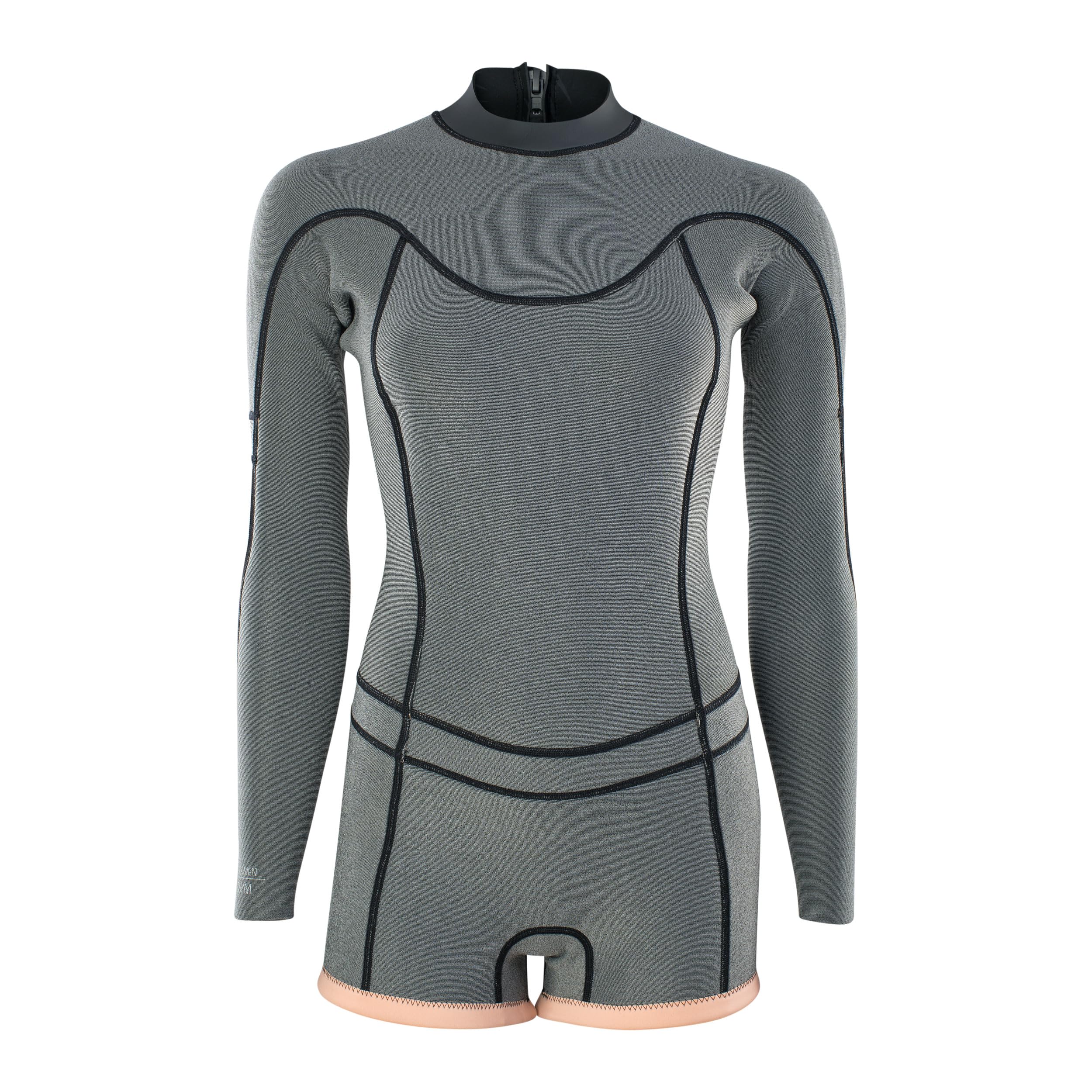ION Amaze 2.0 Back Zip LS Shorty 2022 Black