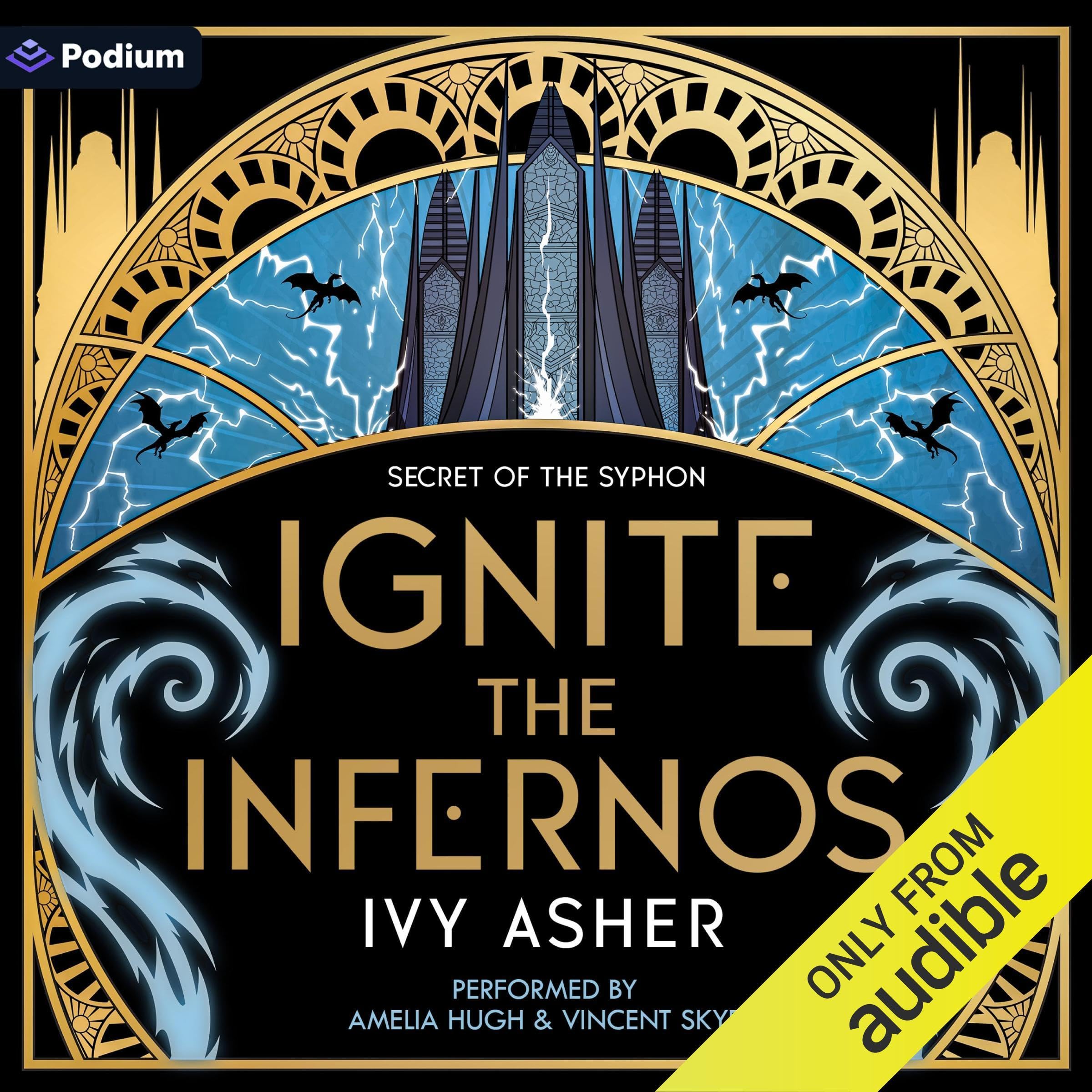 Cover art for Ignite the Infernos: A Romantasy