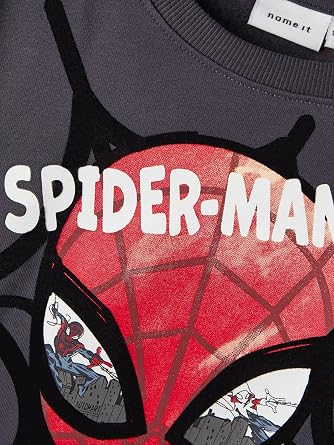 Name It NMMSVENDE SPIDERMAN SWEAT BRU MAR Sweatshirt Boy