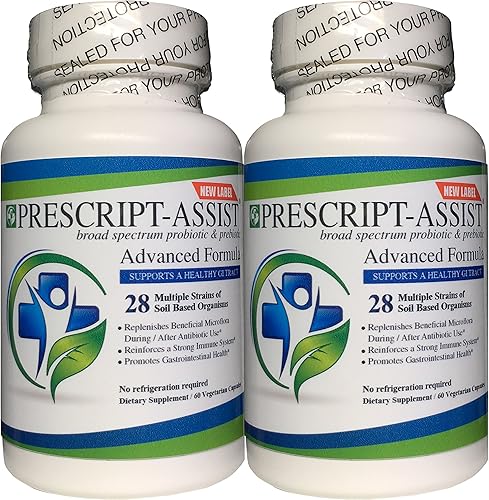 Prescript-Assist (Proteína de guisante añadida) paquete de 2 (120 cápsulas)