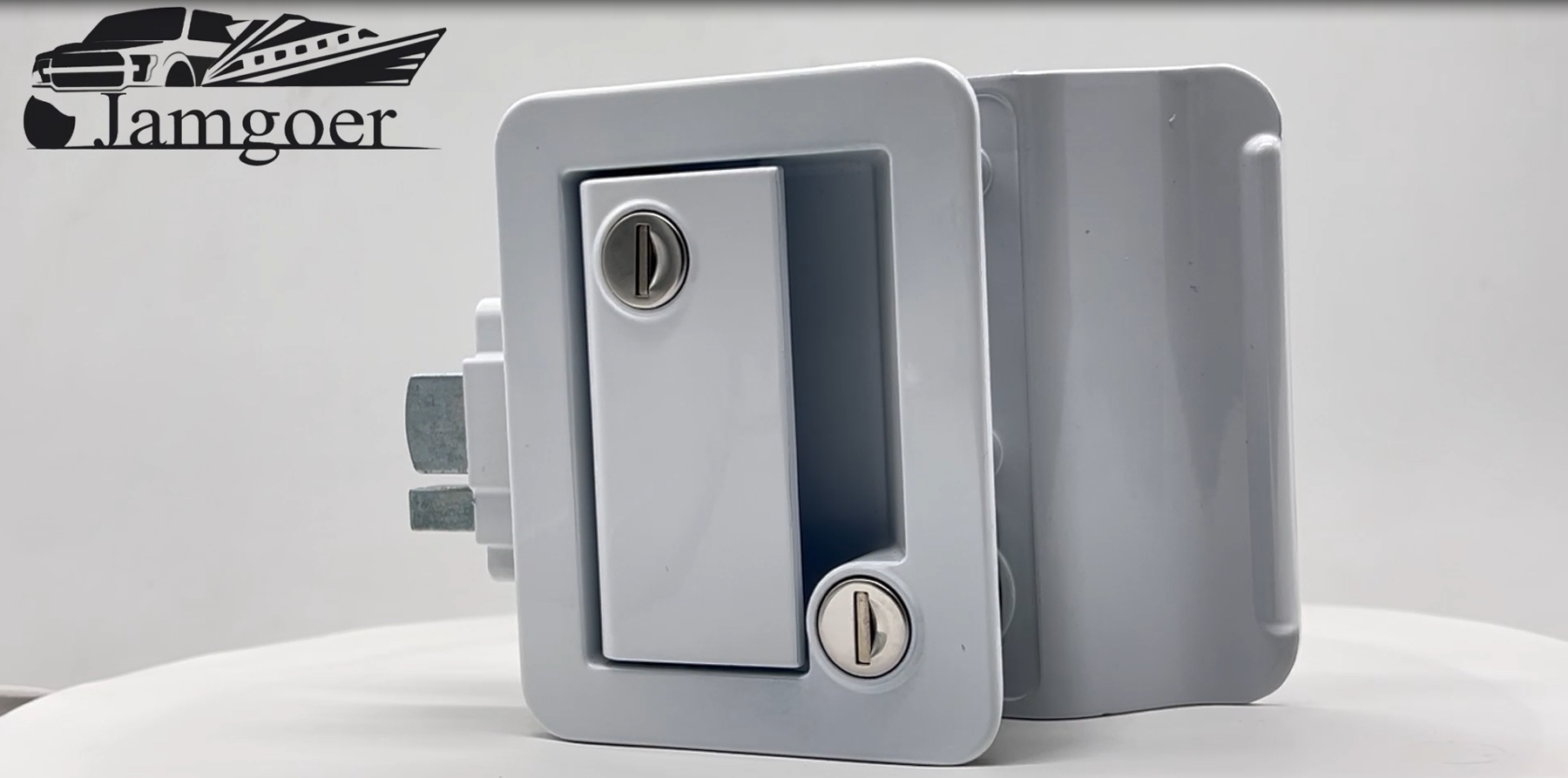 DUODUO RV Door Handle Lock Repair Kit - Stainless Steel Replacement For Trimark 060-1650/T507 Camper Door Latch