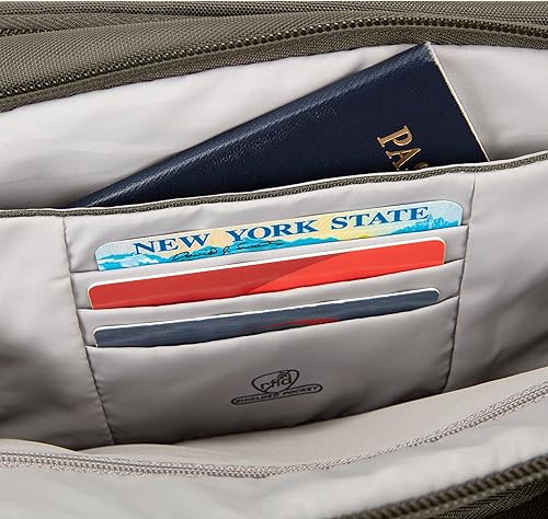 Miniatura 9 de Travelon - Bolso de viaje antirrobo clásico cruzado, Nuez moscada), 42224-761