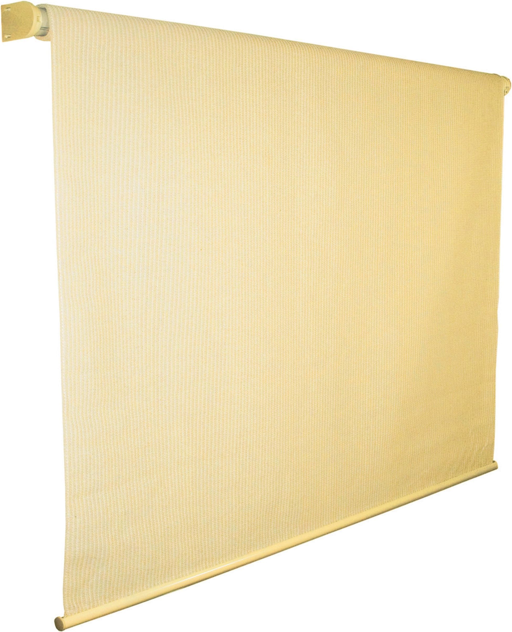 Coolaroo Exterior Roller Shade, 6 by 6-Foot, Almond