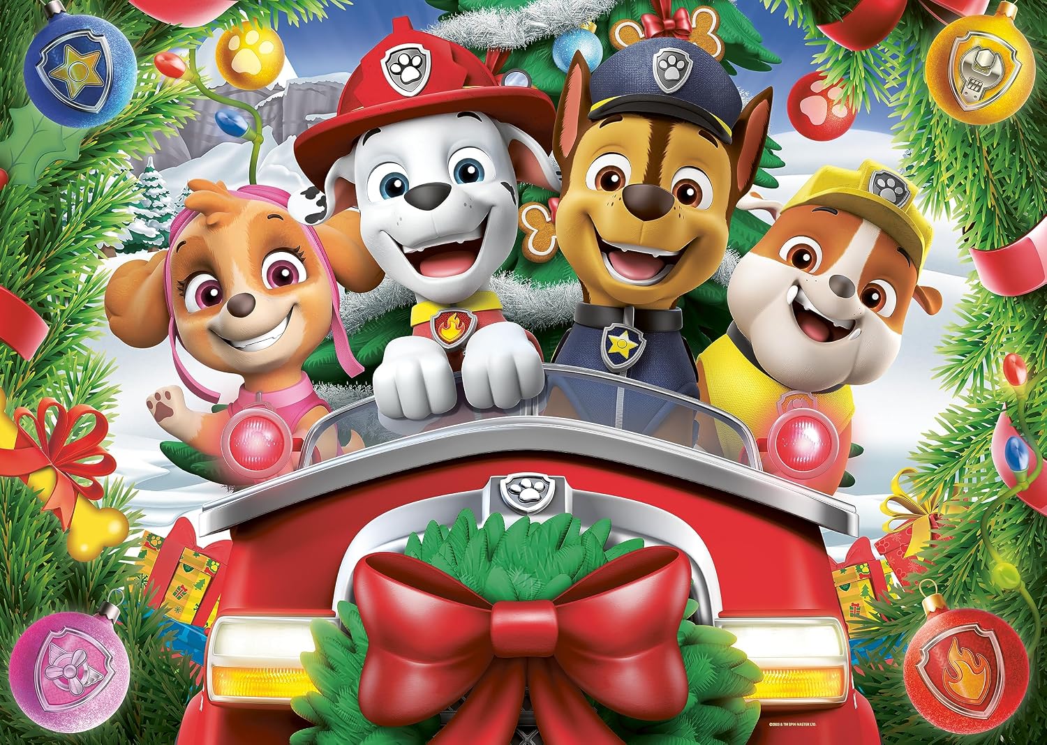 Ravensburger Paw Patrol Christmas Special Edition 24 Piece Giant Floor Jigsaw Puzzle for Kids Age 3 Years Up - Image 2