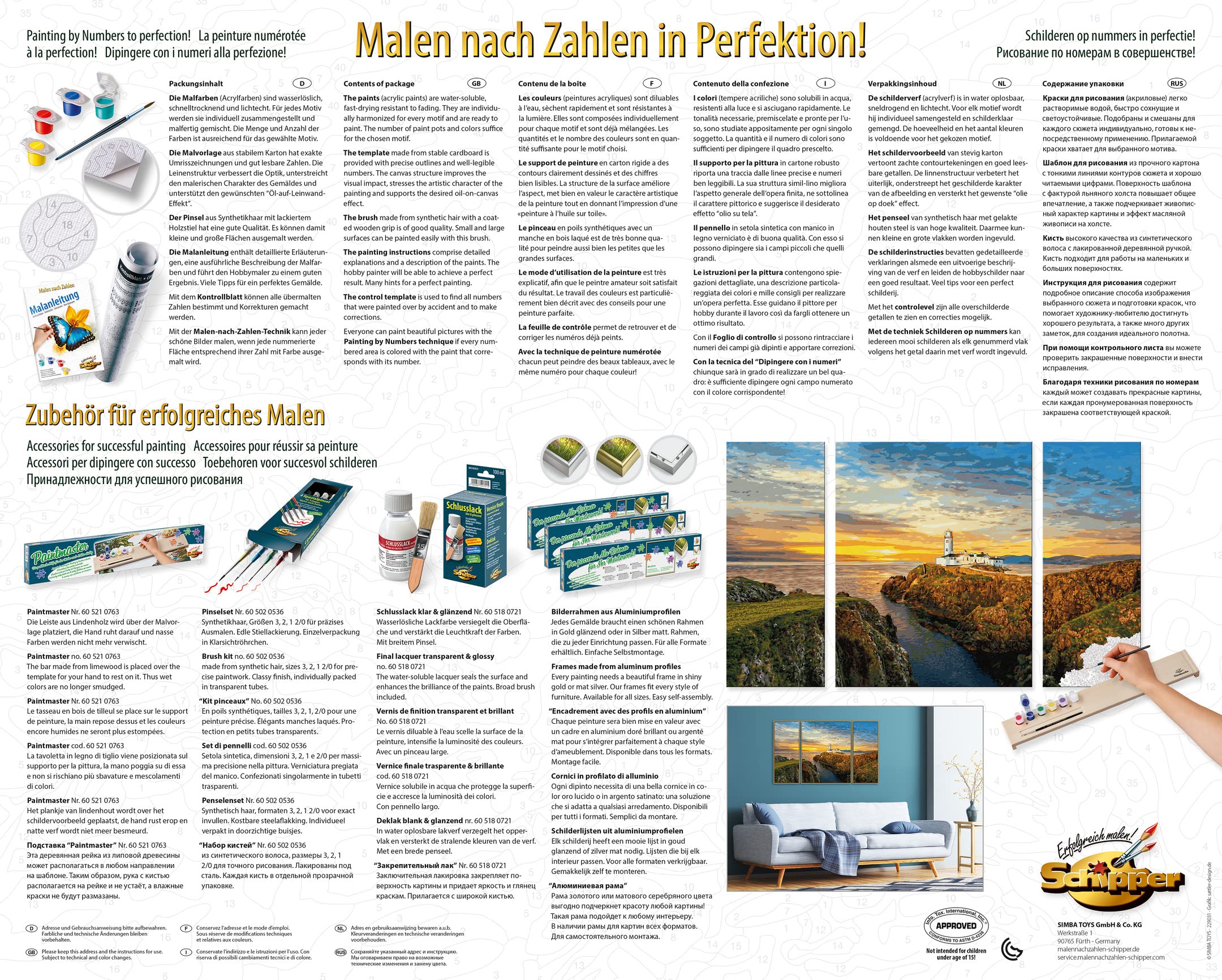 Malen nach Zahlen - An Irlands Küsten