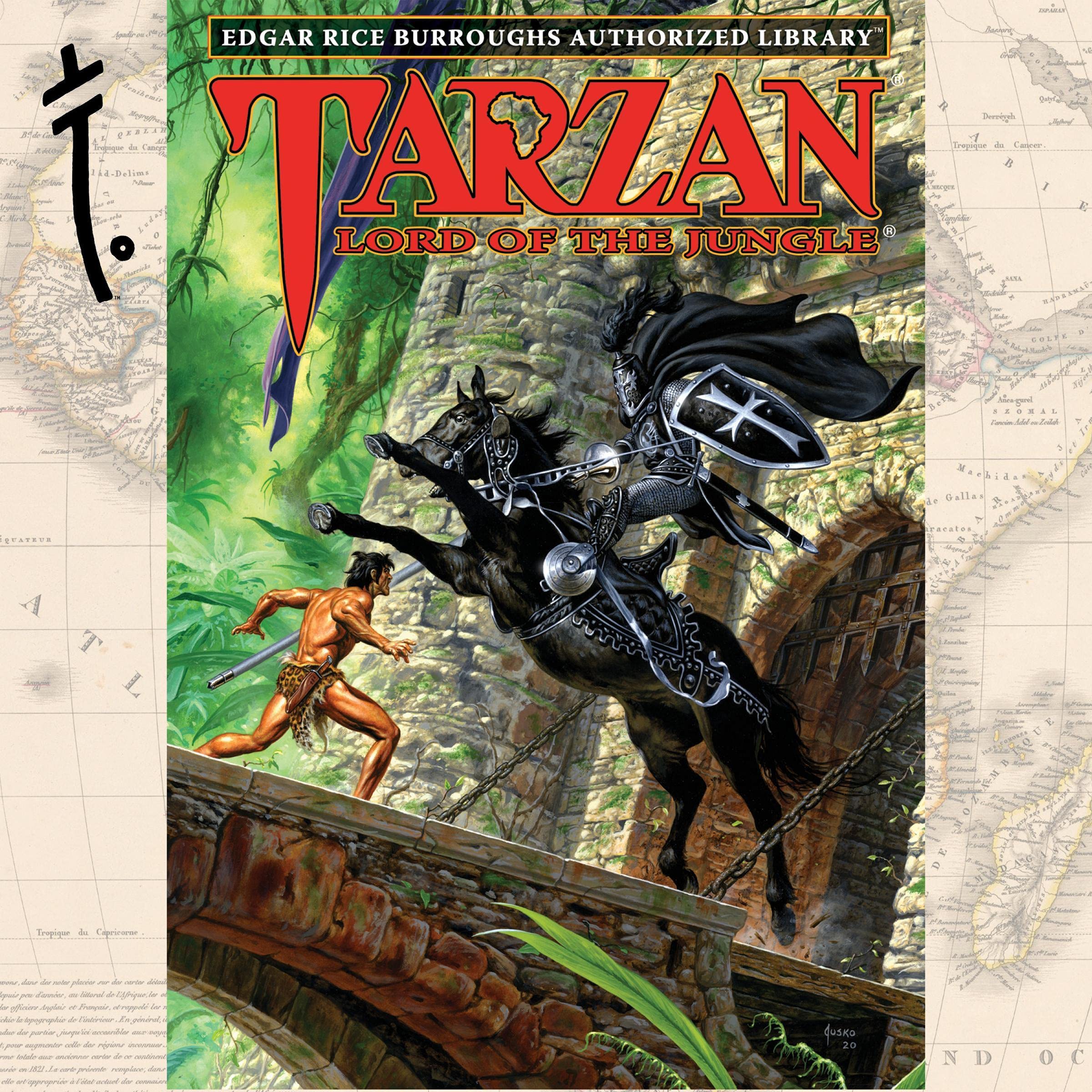 Cover art for Tarzan, Lord of the Jungle